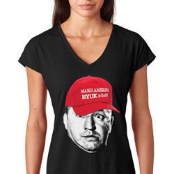 Three Stooges Make America NYUK Again Ladies Shirts
