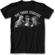 Three Stooges Shirt - Cheers Adult Black Tee
