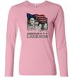 Three Stooges Shirt Rushmorons Ladies Long Sleeve Tee T-Shirt