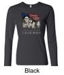 Three Stooges Shirt Rushmorons Ladies Long Sleeve Tee T-Shirt