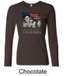 Three Stooges Shirt Rushmorons Ladies Long Sleeve Tee T-Shirt