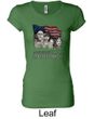 Three Stooges Shirt Rushmorons Ladies Longer Length Tee T-Shirt