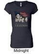 Three Stooges Shirt Rushmorons Ladies Longer Length Tee T-Shirt