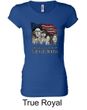 Three Stooges Shirt Rushmorons Ladies Longer Length Tee T-Shirt