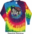 Three Stooges Shirt Rushmorons Long Sleeve Tie Dye Tee T-shirt