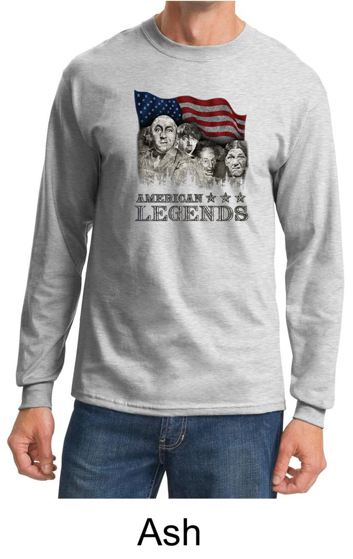 T-shirt Rushmorons The Three Stooges - Parodie Mount Rushmore, Humour Américain, Tailles S à 5XL