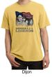 Three Stooges Shirt Rushmorons Mens Pigment Dyed Tee T-Shirt