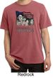 Three Stooges Shirt Rushmorons Mens Pigment Dyed Tee T-Shirt