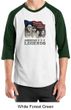 Three Stooges Shirt Rushmorons Mens Raglan Tee T-Shirt