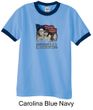 Three Stooges Shirt Rushmorons Mens Ringer Tee T-Shirt