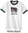 Three Stooges Shirt Rushmorons Mens Ringer Tee T-Shirt