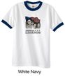 Three Stooges Shirt Rushmorons Mens Ringer Tee T-Shirt