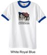 Three Stooges Shirt Rushmorons Mens Ringer Tee T-Shirt
