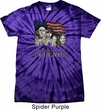 Three Stooges Shirt Rushmorons Spider Tie Dye Tee T-shirt