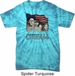 Three Stooges Shirt Rushmorons Spider Tie Dye Tee T-shirt