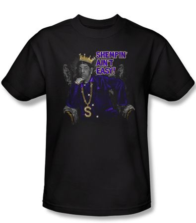 Three Stooges Shirt Shempin Adult Black Tee T-Shirt