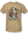 Three Stooges Shirt Shemyuk Holmes Adult Heather Sand Tee T-Shirt