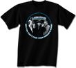 Three Stooges T-shirt Funny Pick Your Friends Adult Black Tee Shirt