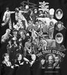 Three Stooges T-shirt - Mix Collage Black Tee