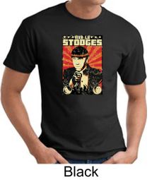Three Stooges T-shirts Viva La Stooges Big Moe Adult Tee Shirts Three Stooges T-shirts Viva La Stooges Big Moe Adult Tee Shirts
