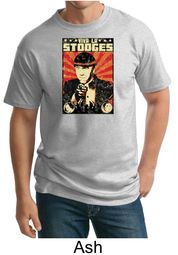 Three Stooges Tall T-shirt Viva La Stooges Big Moe Adult Tee Shirt Three Stooges Tall T-shirt Viva La Stooges Big Moe Adult Tee Shirt