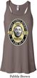 Three Stooges Tank Top Curly Porter Ladies Flowy Racerback