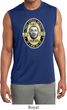 Three Stooges Tee Curly Porter Dry Wicking Sleeveless Shirt