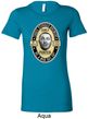 Three Stooges Tee Curly Porter Ladies Longer Length Shirt