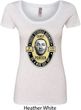 Three Stooges Tee Curly Porter Ladies Scoop Neck