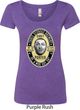Three Stooges Tee Curly Porter Ladies Scoop Neck