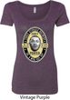 Three Stooges Tee Curly Porter Ladies Scoop Neck