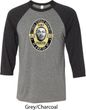 Three Stooges Tee Curly Porter Raglan Shirt