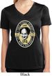 Three Stooges Tee Larry IPA Ladies Dry Wicking V-neck