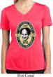 Three Stooges Tee Larry IPA Ladies Dry Wicking V-neck