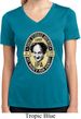 Three Stooges Tee Larry IPA Ladies Dry Wicking V-neck