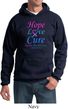 Thyroid Cancer Awareness Hope Love Cure Hoodie