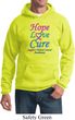 Thyroid Cancer Awareness Hope Love Cure Hoodie