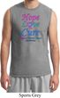 Thyroid Cancer Awareness Hope Love Cure Muscle Shirt