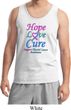 Thyroid Cancer Awareness Hope Love Cure Tank Top