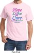 Thyroid Cancer Awareness Tee Hope Love Cure T-shirt