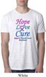Thyroid Cancer Hope Love Cure Burnout Shirt