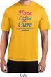 Thyroid Cancer Hope Love Cure Dry Wicking T-shirt