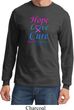 Thyroid Cancer Hope Love Cure Long Sleeve