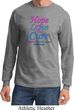 Thyroid Cancer Hope Love Cure Long Sleeve
