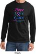 Thyroid Cancer Hope Love Cure Long Sleeve