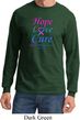 Thyroid Cancer Hope Love Cure Long Sleeve