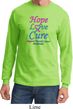 Thyroid Cancer Hope Love Cure Long Sleeve