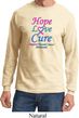 Thyroid Cancer Hope Love Cure Long Sleeve