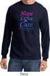 Thyroid Cancer Hope Love Cure Long Sleeve