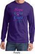 Thyroid Cancer Hope Love Cure Long Sleeve